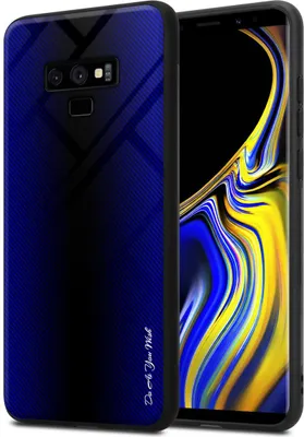 Produktbild von Cadorabo Hülle für Samsung Galaxy NOTE 9 Schutz Hülle in Lila Handyhülle TPU Etui Cover Case Tempered Glas