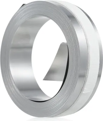 Produktbild von Manuelles 3D-Praegeband aus Stahl, nicht klebendes Metall-Etikettendrucker-Nachfuellset, kompatibel mit DYMO-Etikettendruckern M1011/M11 šC 1 Rolle 12 mm x 6,4 m