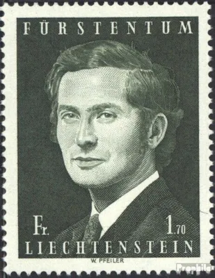 Produktbild von Briefmarken Liechtenstein 1974 Mi 615 (kompl.Ausg.) postfrisch Erbprinz