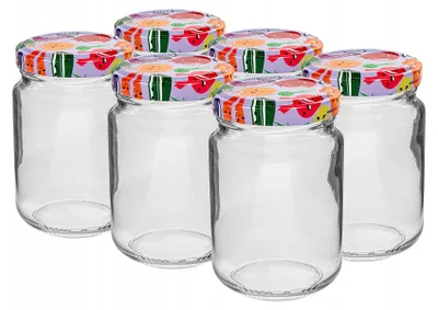 Zdjęcie produktu dla Słoik szklany z zakrętką TO fi53 156ml - 6 sztuk