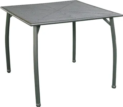 Produktbild von Greemotion Gartentisch Tisch Toulouse 90 x 74 x 90 cm Grau  Anthrazit  Metall