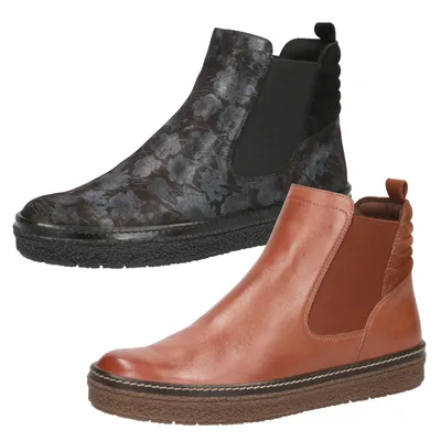 Obrázok produktu pre Caprice dámske členkové topánky chelsea boots kožené 9-25455-25, veľkosť:37 EU, farba:Black