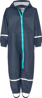 Obrázok produktu pre Detský dažďový oblek Playshoes Matschanzug, unisex, tmavomodrá farba, veľkosť 104