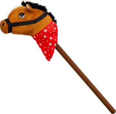 Produktbild von Steckenpferde mit Sound ca. 68cm, 4-fach sortiert