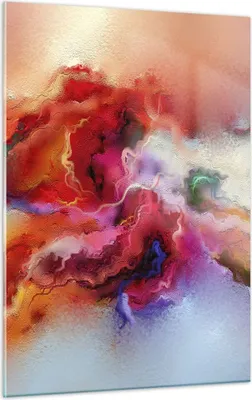 Produktbild von Bilder auf glas - Einteilig - Abstraktion modern - 50x70cm - Glasbilder - Wandbilder - Bilder - zum Aufhängen bereit - Wanddekoration aus Glas - Glas Bilder - Wandbild auf Glas - GPA50x70-4035
