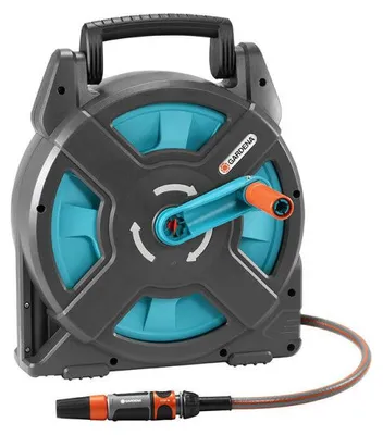 Image de Dévidoir portable GARDENA 18502-50 CLASSIC avec tuyau 15M