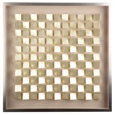 Produktbild von Casablanca by Gilde Bild quadratisch Rise champagnerfarben H. 70 cm, 71940