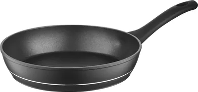 Produktbild von FLORINA Aluminium Bratpfanne 30 cm Durchmesser I Universalpfanne DELUX Antihaftbeschichtet I Anti-Kratz Pfanne mit Induktionsboden I Pfanne Geeignet für Induktionsherd, Gasherd, Elektroherd (Schwarz)