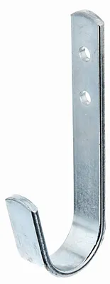 Produktbild von Alberts Wandhaken | gebogen | galvanisch blau verzinkt | 90 x 30 mm | 20er Set