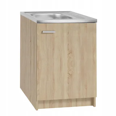 Produktbild von Stamar | Küchenschrank mit Spüle, Sonoma, Syfon 60 cm, Slim