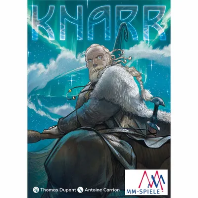 Produktbild von MM-Spiele | Knarr | Familienspiel | Strategiespiel | Für Wikinger-Fans und wahre Spieler | Kenner Gesellschaftsspiel | mit tollen Wikinger-Illustrationen | Für 2-4 Spieler ab 10 Jahren