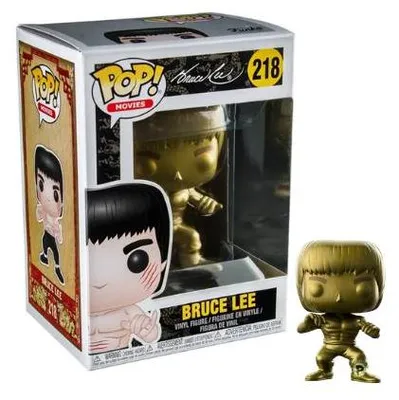 Produktbild von Funko POP! Movies: Enter the Dragon - Gold Bruce Lee #218