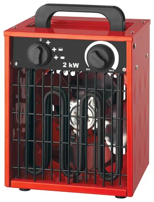 Zdjęcie produktu dla SHX SHX308HEAT2022, Wentylator elektryczny ogrzewacza pomieszczeń, Stal nierdzewna, Wewnętrzna, Podłoga, Czerwony, Metal, Plastik