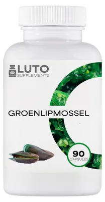 Obrázok produktu pre LUTO Supplements Komplex s novorozlúšteným ústrovcom – 90 kapsúl – s MSM, chondroitínom a kurkumínom