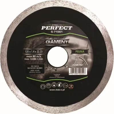 Obrázek produktu pro kotouč diamantový 115mm celoobvodový STALCO