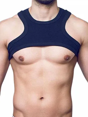 Produktbild von Supawear Ribbed Slashed Cropped Top Black
