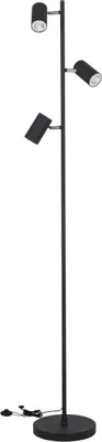 Image de Lampadaire noir à 3 spots GU10 10 W EVALO FL Kanlux
