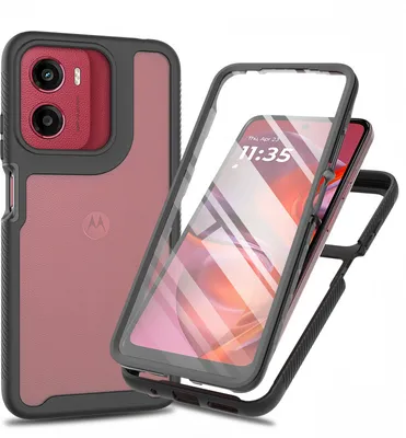 Produktbild von Hülle für Motorola Moto G05 /G15 / E15 Hülle 360 Grad Handyhülle Integriertem Displayschutz