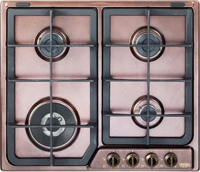 Immagine prodotto di De'Longhi ROF 46 PRO piano cottura Rame Da incasso 60 cm Gas 4 Fornelli