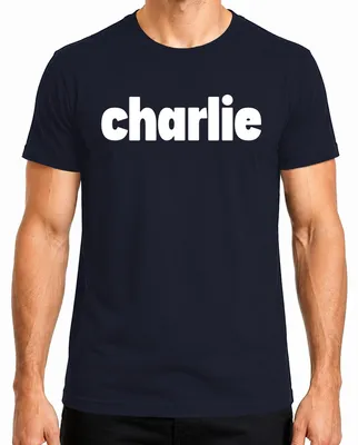 Obrázek produktu pro Charlie Writing Charlie Kirk Protest Republican Patriot Pánské tričko, Navy, S