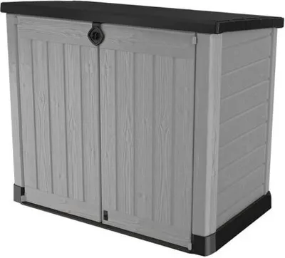 Produktbild von Keter Store It Out Ace 1200L Lagerbox, 145,5x82x123,5 cm, wetterfest, abschließbar, Grau