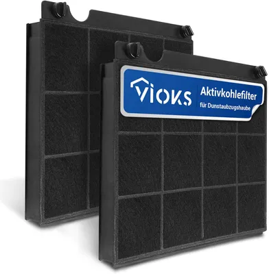 Produktbild von Dunstabzugshauben-Zubehör Filter 2X Kohlefilter Aktivkohlefilter für Dunstabzugshaube Ersatz für AEG Electrolux 9029793818 Whirlpool 484000008575 E3CF