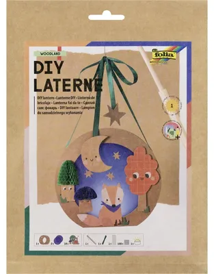 Produktbild von folia DIY Laterne Woodland