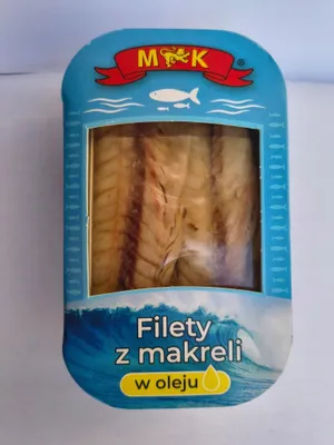 Zdjęcie produktu dla Filety z makreli w oleju 115g MK