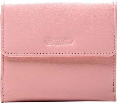 Image de Esquire Cuir porte-monnaie Viktoria Little Wallet Apricot rose