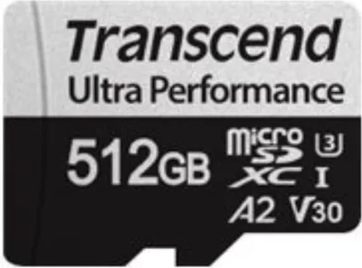 Immagine prodotto di Transcend USD340S, 512 GB, MicroSDXC, Classe 10, UHS-I, 160 MB/s, 125 MB/s