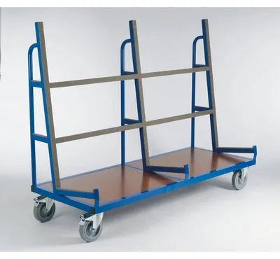 Produktbild von Transportwagen für Trenn- u. Stellwände LxBxH 2000x800x1585mm