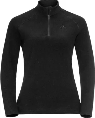 Produktbild von Odlo Rigi Fleece Mit Halbem Reißverschluss Schwarz XS Frau Schwarz XS