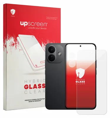 Produktbild von upscreen Schutzglas für Xiaomi Redmi Note 17 Pro 5G (Display+Kamera) Schutzfolie Panzer Folie Glas Display Schutz klar