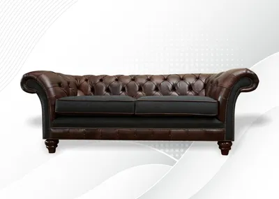 Produktbild von Design Polster Sitz Couch 3 Sitzer Garnitur Sofa Sofas Couchen Chesterfield Neu