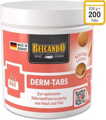 Produktbild von Belcando - Derm-Tabs Nahrungsergänzung - 530 g (200 Tabs)