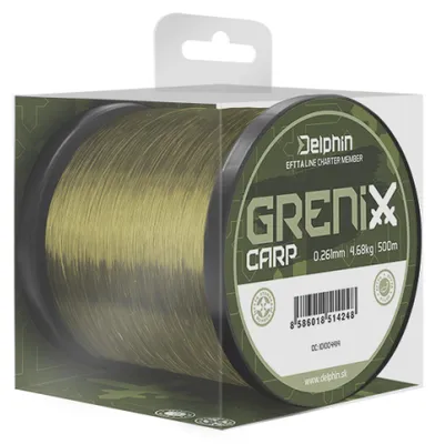 Obrázok produktu pre Delphin Vlasec Grenix Carp 0,309mm 6,55kg 500m