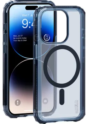 Produktbild von SoSkild Defend iPhone 15 Pro MagSafe Hülle Hardcase Backcover – Smokey Grey
