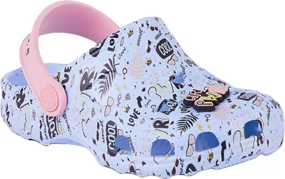 Produktbild von Coqui - Kinder Clogs "Little Frog Game Over" MR78610 (25 EU - 27 EU) (Blau/Pink)