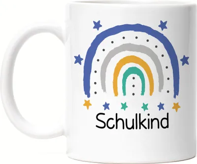 Produktbild von Schulkind Tasse Einschulungsgeschenk Grundschule 1. Klasse Schulstart Schüler Schülerin