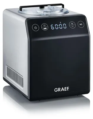 Produktbild von Eismaschine Eiscreme-Maschine Sorbetmaschine - 2 Liter - Edelstahl - Joghurt-Programm - Cream Control