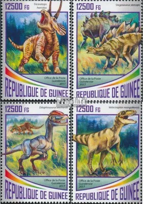 Produktbild von Briefmarken Guinea 2017 Mi 12660-12663 (kompl. Ausgabe) postfrisch Dinosaurier