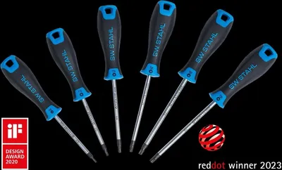 Produktbild von SW-Stahl Schraubendreher-Set 99512L Chrom-Vanadium-Stahl