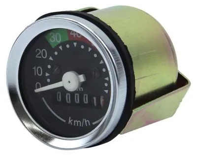 Produktbild von Tachometer Tacho 48mm Rund VDO 0-80km/h für Hercules Puch Kreidler Zündapp Simson Piaggio Mofa Moped Mokick