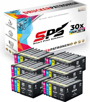 Produktbild von 30x Tinten HP 950XL 951XL Multipack kompatibel für HP Officejet Pro 8600 Drucker