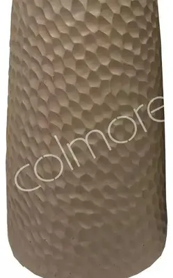 Productafbeelding van Tafel lamp, taupe kleur, polyresin, 13,5 x 13,5 x 28 cm