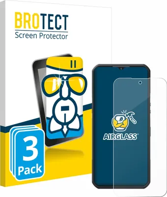 Produktbild von 3x BROTECT Schutzglas für Oukitel WP35 5G Schutzfolie Panzer Folie Glas Display Schutz klar