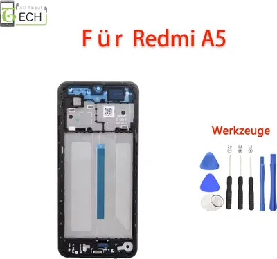 Produktbild von Für Xiaomi Redmi A5 25028RN03Y LCD Display mit Rahmen EU Version Touchscreen
