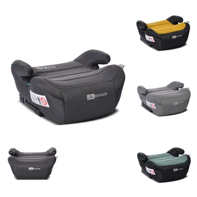 Produktbild von Lorelli Autositz Sitzerhhung Matador Schwarz Jasper 125-150 cm i-Size Isofix 1007173-2401