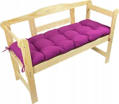 Produktbild von Gartenbankkissen, Fuchsie, 110x40x8, Gartenkissen, Gartensitzkissen, Outdoorkissen, Gartenkissen