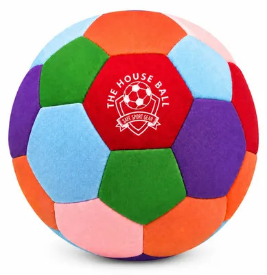 Produktbild von Hausfußball Indoor-Fußball - Weicher Ball - Größe 4 - Für drinnen